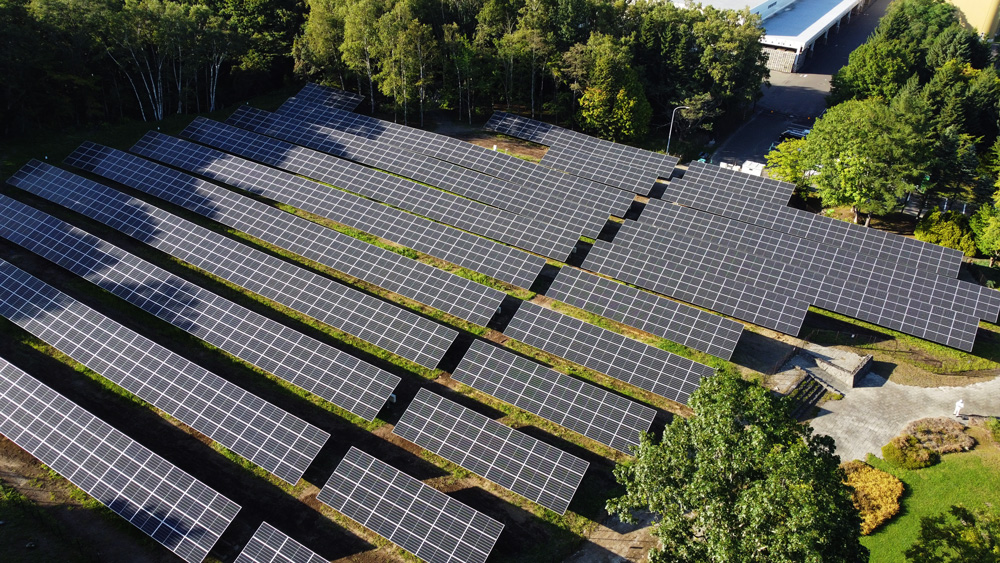 キリンビール千歳工場　太陽光発電設備を導入